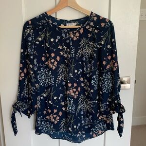 Floral Half Sleeve by Westport- Petite Small